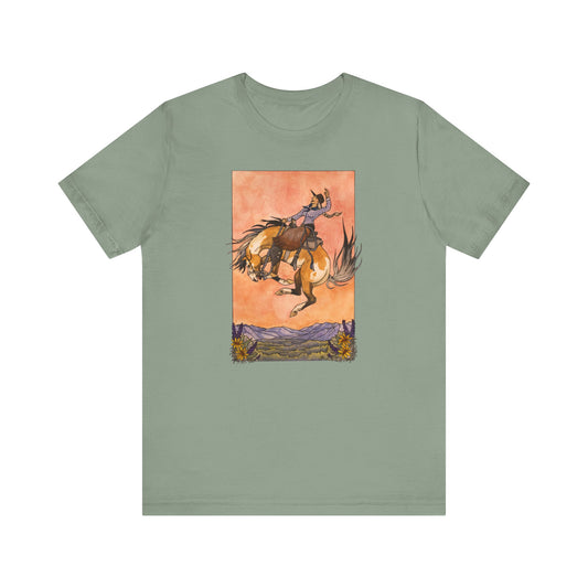 Bucking Horse Gal Tee