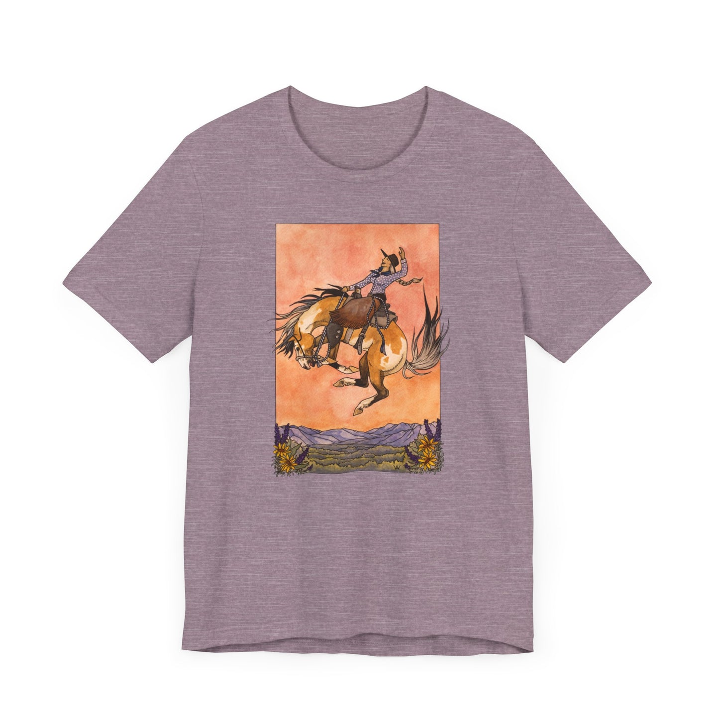 Bucking Horse Gal Tee