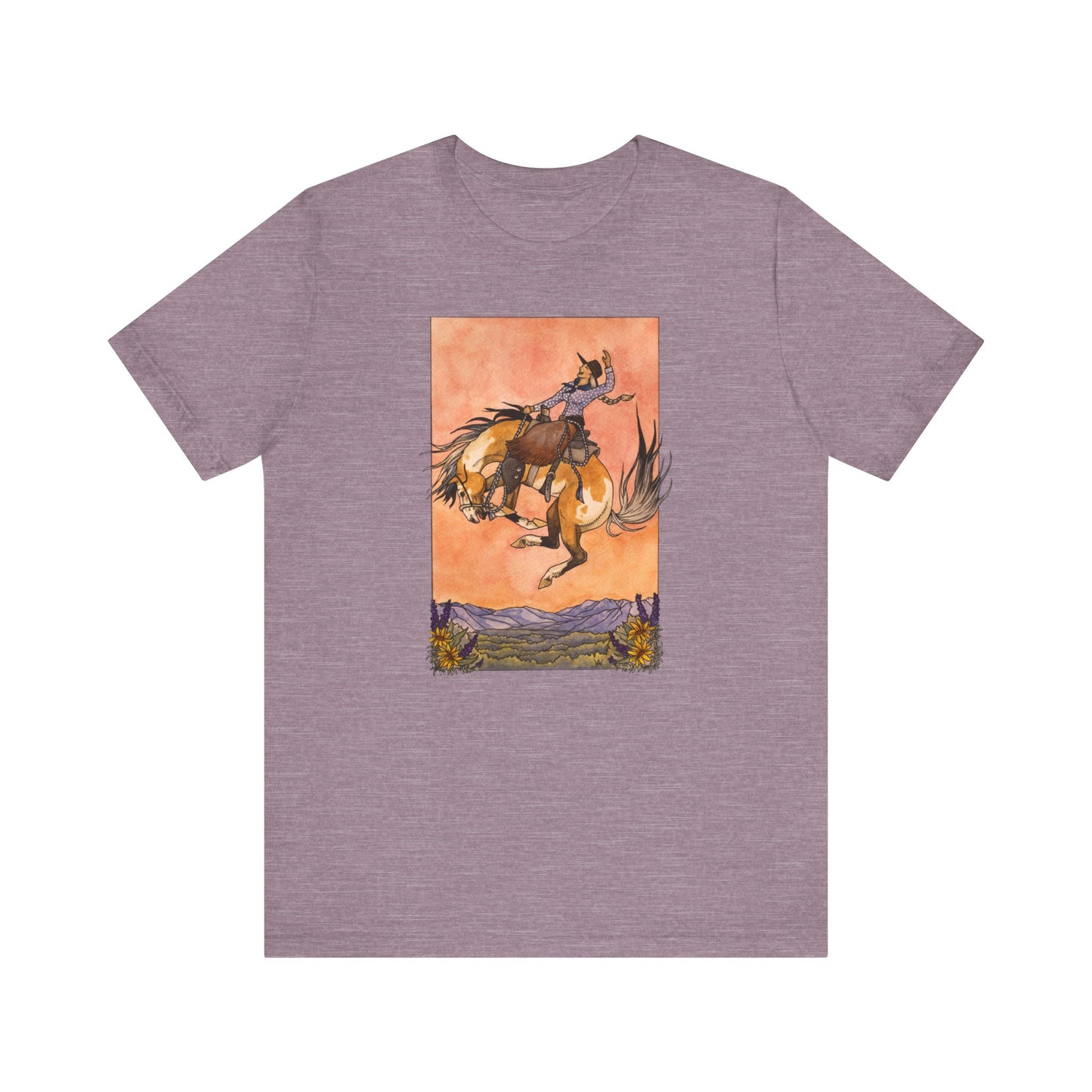 Bucking Horse Gal Tee