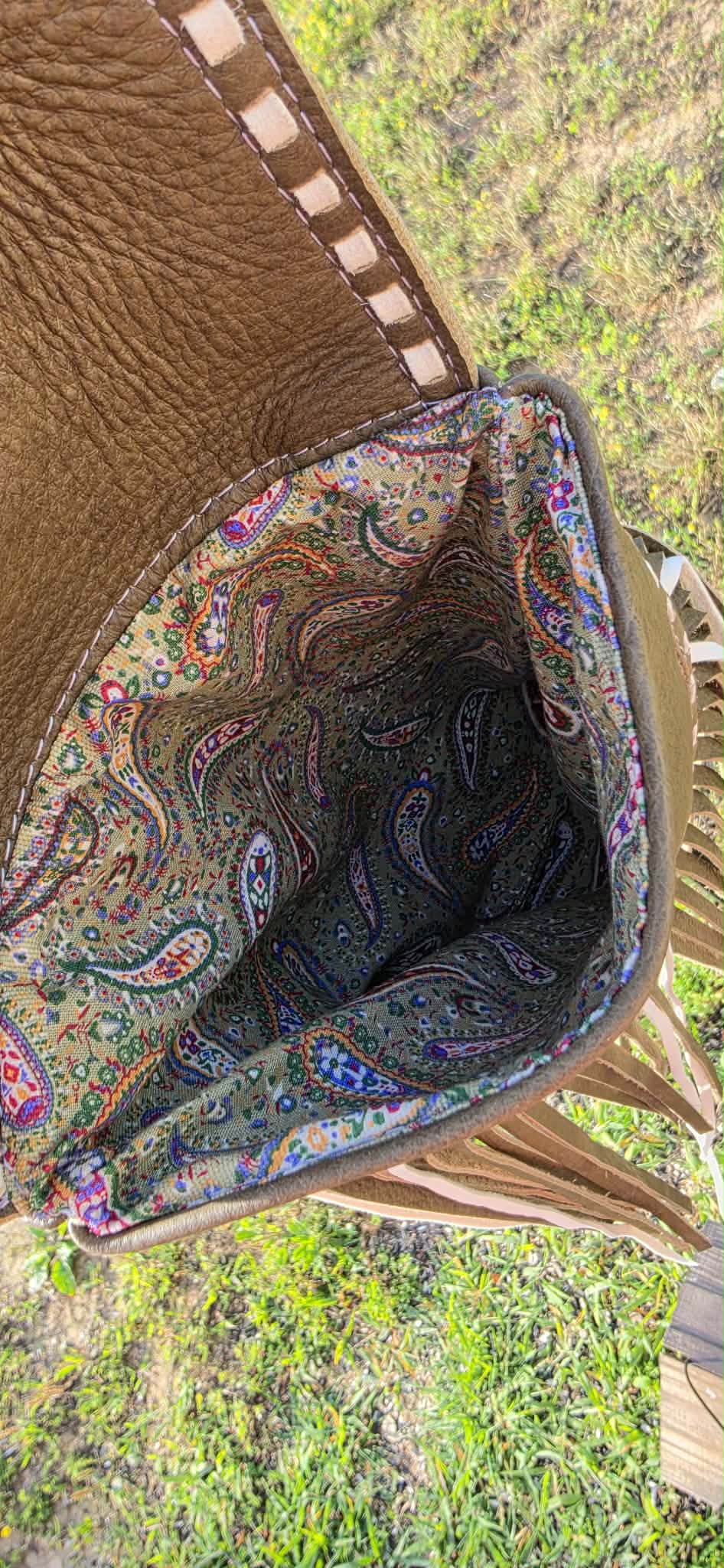 Jackalope Fringe Bag